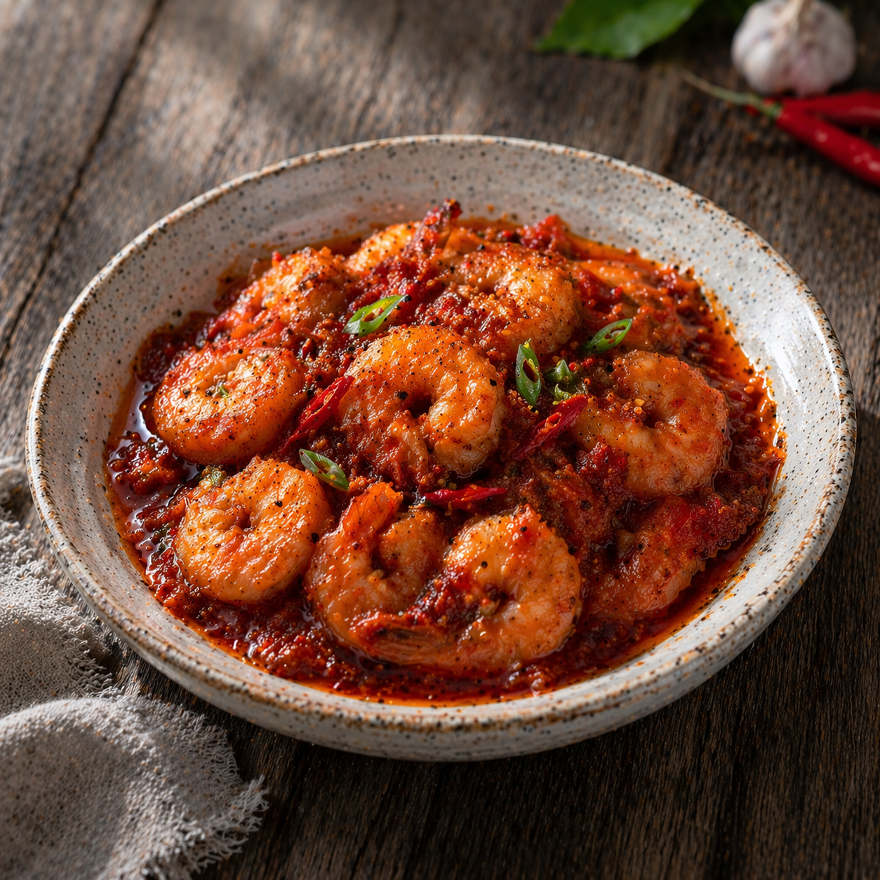 Udang Balado Warteg Gang Mangga